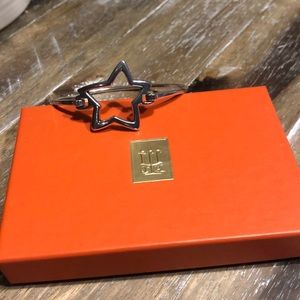 James Avery sterling silver Star hook-on bracelet